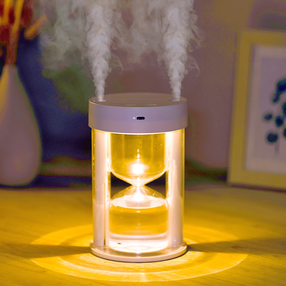 High Quality USB Portable Humidifier Double Spout Water Cool Mist Mini Air Humidifier for Office Home Car