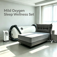 Kit de bien-être à domicile avec chambre à air douce et housse de matelas à circulation d'eau à double zone de température pour un sommeil de qualité