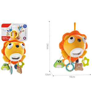 Jouets en tissu éducatifs et sensoriels pour lit de bébé, poussette et siège auto, hochets et anneaux de dentition pour bébés de 0 à 1 an, jouets en vrac - Product Image 6