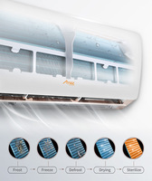 AC Manufacturer 18000BTU T1 Inverter R410A Refrigerant Wall-mounted Split Air Conditioner untuk Pendinginan Saja