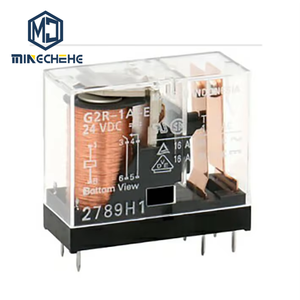 High Sensitivity Miniature Power Relay G2R-1 DC24V 8 <b>Pin</b> PCB Mount Relay With LED Indicator for PLC Home Appliance Controller - Product Image 1