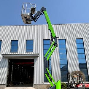 Llegada de <span class=keywords><strong>China</strong></span> VIFT, elevador de pluma articulado eléctrico ligero, altura de trabajo de 18m, Control de velocidad inteligente, neumáticos sólidos que no dejan marcas - Product Image 2