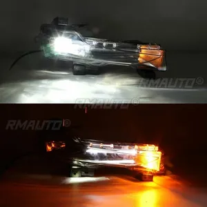 ไฟตัดหมอกหน้ารถยนต์เทสล่า รุ่น 3/Y ปี 2017-2023 รุ่น US ไฟขับขี่แบบ LED DRL สีเหลืองอำพัน ซ้ายและขวา ปี 2022 2021 2020 2019 2018 - Product Image 2