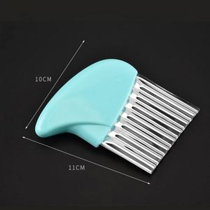 Coupe-frites et légumes ondulés multifonctionnel en acier inoxydable personnalisé – Outil de cuisine pour la cuisson et les cadeaux - Product Image 4