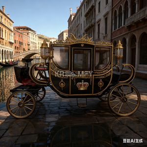 2025 Calèche royale de Cendrillon de haute qualité, à traction animale, pour le transport touristique spécial, à vendre - Product Image 6