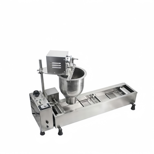 Machine à beignets commerciale au prix d'usine, en acier inoxydable, mini-machine à beignets pour snack-bars et boulangeries - Product Image 2