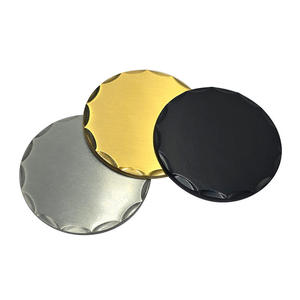 Pièces de monnaie vierges personnalisées en usine, en <span class=keywords><strong>or</strong></span>, argent, cuivre, laiton, alliage de zinc, polies et solides, pour gravure ou laser - Product Image 1