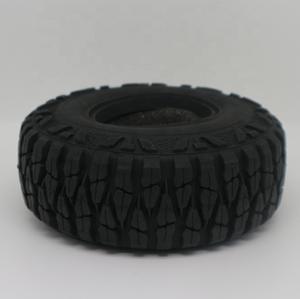 Neumáticos de Roca de 2.2 Pulgadas, Neumáticos de <span class=keywords><strong>Goma</strong></span> Negros para Coche RC 1/10, Piezas de Repuesto para Modelos de Juguete con Batería - Product Image 2