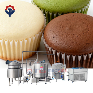 Ligne <span class=keywords><strong>de</strong></span> production <span class=keywords><strong>de</strong></span> cupcakes entièrement automatique avec machine à faire des gâteaux à haute capacité Usines alimentaires - Product Image 6