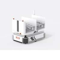 Robot développer une planification d'itinéraire autonome 300kg charge utile plate-forme Robot châssis mobile intelligent Robot véhicule guidé automatisé Amr