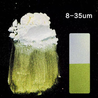 Pigment de perle diamantée haute luminosité, peinture irisée scintillante, masterbatch de couleur, poudre de mica pour moulage par injection, revêtement automobile