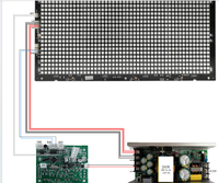 Lampe LED Stroboscopique 1000W Type Fresnel, Pièce de Rechange, Panneau LED avec Contrôle DMX512 et Indice de Protection IP33