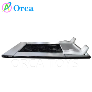 Tùy Chỉnh Bơi Bơm Hơi Hồ Bơi Nổi Biển Hồ Bơi Với 2 Ngồi Có Thể Ngả Piscinas Inflables Ghế Ngọ Trời Inflatable Thuyền Du Thuyền Hồ Bơi - Product Image 4