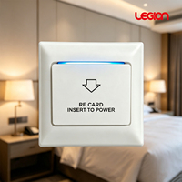 Interruptor de Ahorro de Energía con Tarjeta de Control de Energía para Hotel, Solo Compatible con Tarjetas de Hotel Exclusivas, Se Pueden Configurar Identificaciones de Usuario