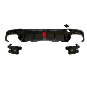 Difusor ABS con Soportes para Puntas de Escape y Labio de Parachoques Trasero para Benz GLE-Class W166 GLE 450 hasta el Estilo B, 2016-2019 - Product Image 2