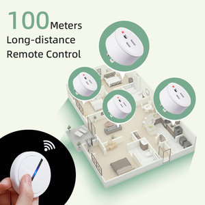 15a <span class=keywords><strong>Plug</strong></span>-And-Play Stopcontact Met Magnetische Basis Veilige Afstandsbediening Voor Afvalverwijdering Ul Gecertificeerde <span class=keywords><strong>Socket</strong></span> 160Ft <span class=keywords><strong>Rf</strong></span> Range Ip66 - Product Image 3