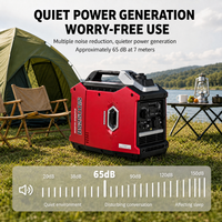 Générateur Inverter BISON (CHINE) 2500W, onde sinusoïdale nominale 2.3kW, 65dB, réservoir 4.5L, essence, portable, silencieux, générateur inverter CE Euro5