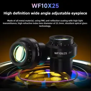 <span class=keywords><strong>Microscopio</strong></span> Industrial Estéreo Trinocular MECHANIC ROBOT Z4-B11, Zoom Continuo <span class=keywords><strong>de</strong></span> 6.5-60X, <span class=keywords><strong>Ocular</strong></span> WF10X25, Adaptador <span class=keywords><strong>de</strong></span> Cámara CCD 0.45X - Product Image 3