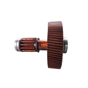 VENTE CHAUDE Arbre à engrenages hélicoïdaux droit en acier allié de forge personnalisé non standard pour boîte de vitesses de broyeur à boulets et pièces de camion - Product Image 1