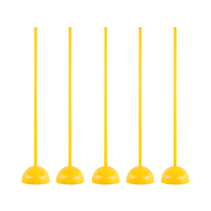 Bâton d'entraînement pour l'agilité au football, en PP jaune durable, équipement extérieur essentiel pour les joueurs et les entraîneurs - Product Image 5