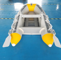 Bateau de pêche gonflable pliable en PVC miniature personnalisé en gros en Chine 2024