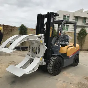 Çin 4x4 küçük 3 tekerlekli ev Mini 1.5 2 2.5 3 3.5 Ton yürümek geri çekilebilir elektrikli Forklift Mini Montacarga