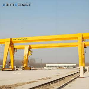 Grúa Pórtico Monoviga Tipo MH de 5 Toneladas, Grúa Pórtico Montada sobre Rieles de 10, 20 y 25 Toneladas - Product Image 3