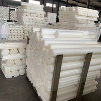 Tige en nylon coulé en plastique d'ingénierie Tige ronde en polyamide Pa6 Tige Mc Barres en nylon pour les services d'usinage CNC de précision