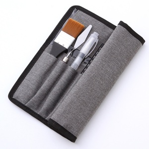 <strong>New</strong> Cross-border 18-piece Multi-purpose Nylon Hair Wooden Handle Watercolor Brush Acrylic Brush Canvas <strong>Painting</strong> Bag <strong>Painting</strong> - Product Image 3