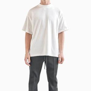 Nouveaux T-shirts Oversize de Designer à Épaules Tombantes, Chemise Ample et Carrée de Luxe Unisexe 100% Coton, T-shirt Vierge pour Homme - Product Image 3