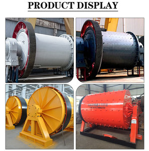 เครื่องบดลูกบอลเซรามิกขนาดเล็กแบบแห้งใหม่พร้อมมอเตอร์และเกียร์ความจุ0.65-100 t/h สำหรับการบดผงหิน - Product Image 4