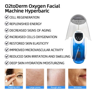 Appareil de thérapie oxygénée pour le visage, dôme O2toDerm, pulvérisation d'oxygène, jet peel, appareil de soin du visage à l'oxygène - Product Image 5