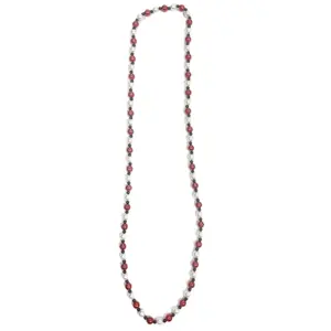 Mardi gras perline collane con perline cordoni a mano perline di plastica per il partito