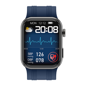 Nouveaux produits 2026 : Montre connectée K2 ECG avec mesure précise de la pression artérielle, de l'oxygène sanguin et de la température, montre de fitness intelligente avec fonction SOS - Product Image 2