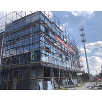 Edificio Prefabricado de Estructura de Acero de Varios Pisos, Construcción de Hoteles, Escuelas, Oficinas y Centros Comerciales