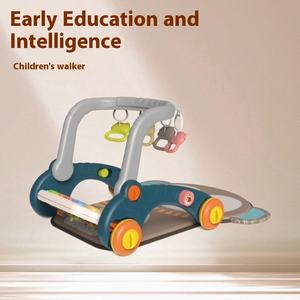 Tabla de Equilibrio Cinco en Uno, Soporte de Fitness, Piano de Pedales, Andador para Bebés con Tapete de Juego, Juguete para <span class=keywords><strong>Cochecito</strong></span> - Product Image 4