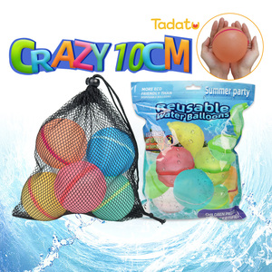 Tadatu nuovi <span class=keywords><strong>palloncini</strong></span> riutilizzabili riutilizzabili da 10CM <span class=keywords><strong>palloncini</strong></span> con riempimento automatico rapido magnetici autosigillanti per bombe ad acqua - Product Image 1