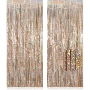 Tenda a Nappine in Plastica Resistente <span class=keywords><strong>YR</strong></span> con Design a Punti Laser per Sfondi di Matrimoni ed Eventi del Festival di Primavera - Uso Interno/Esterno - Product Image 1