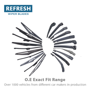 La nuova lama per <span class=keywords><strong>tergicristallo</strong></span> ALL-in-1 per auto rinfresca i tergicristalli piatti per auto con la tua etichetta disponibile per l'aftermarket 2a - Product Image 2