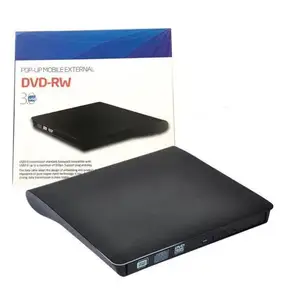 USB 3.0 External DVD-RW CD-RW Burner Recorder Optical Drive Rewritable Drive CD DVD ROM Combo Writer for MacBook Pro PC Win 7 8