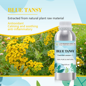 <span class=keywords><strong>Huile</strong></span> <span class=keywords><strong>Essentielle</strong></span> de <span class=keywords><strong>Tanaisie</strong></span> Bleue pour le Visage, les Bougies, les Savons et les Parfums - Extrait de Plante 100% Pur et Naturel de Tanacetum Annuum |   En vrac 1 kg - Product Image 2