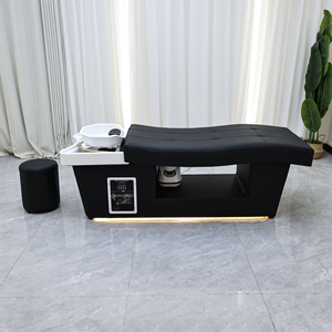 Cama de Masaje Tailandés y Spa Japonés Ergonómica, Eléctrica, Duradera, Diseño Moderno, Lavabo Curvo de Fibra de Vidrio, Acero Inoxidable, Portátil - Product Image 3