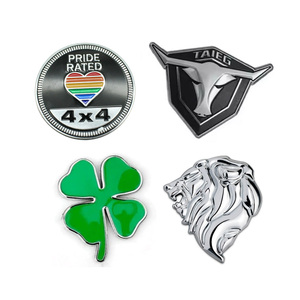 Làm cho xe của riêng bạn biểu tượng nướng phù hiệu tùy chỉnh tự dính ABS nhựa 3D xe phù hiệu tự động biểu tượng - Product Image 1