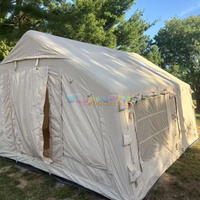 Tente gonflable portative de Camping en plein air avec la tente imperméable Gonflable Raincover Oxford la tente d'air de tissu pour le voyage de famille