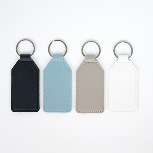 Porte-clés rond personnalisé, pendentif de sac rectangulaire, cordon avec logo personnalisé - Product Image 5