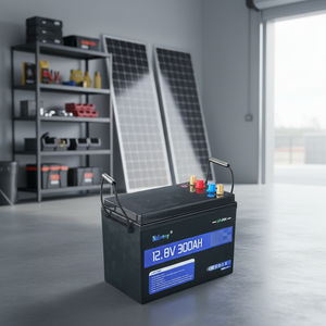 Paket Baterai Surya Isi Ulang 48V 24V Deep Cycle BMS LiFePO4 12V 12.8V 200Ah 300Ah 314Ah - Product Image 1