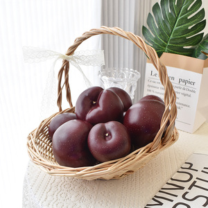 Prugna Artificial Morada, Ecológica, Ligera, Decoración para el Hogar, Navidad, Acción de Gracias, Espuma de PVC de Varios Tamaños, Marca KANGNING - Product Image 4