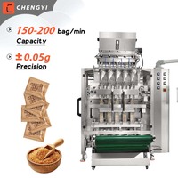 Automatic Multi Lane 30-40bag/min 5g 8g 10g 3 Side Sealing Sachet Granule White Sugar Packaging Machine
