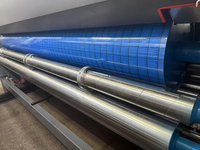 Imprimante de boîtes en carton ondulé quadricolore, machine d'impression et de rainurage flexo pour boîtes