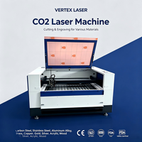 Machine de découpe laser à double source lumineuse LCVTX 1390, 800W, fibre CO2 2 en 1 pour métal et non-métal, zone de travail 1300x900mm